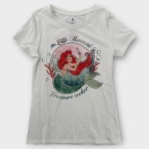 NEW Disney Princess The Little Mermaid T Shirt Girls Medium Kids Short Sleeve